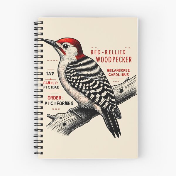 Item preview, Red-bellied Woodpecker 5 designed and sold by theAVIARY7.