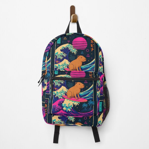 Item preview, Vaporwave Capybara designed and sold by TheSamuraiCat.