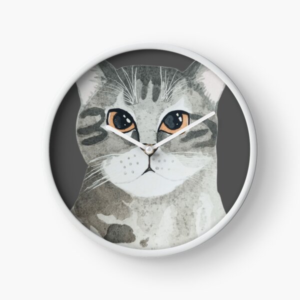 Item preview, Cat painted in watercolor designed and sold by Greitas.