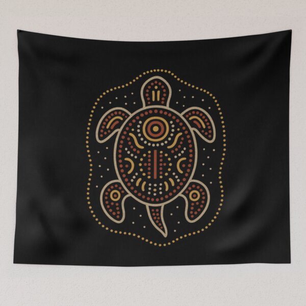 Item preview, AUSTRALIAN ABORIGINE TURTLE designed and sold by Obinne.
