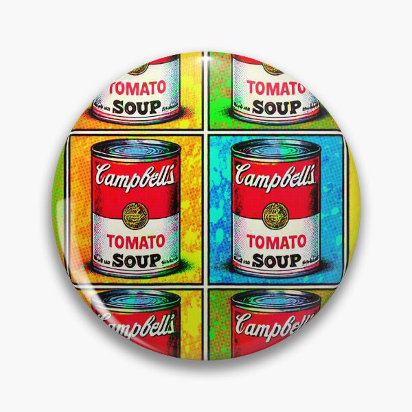 Item preview, Campbell's Tomato Soup Pop Art designed and sold by ArtFactoryAI.