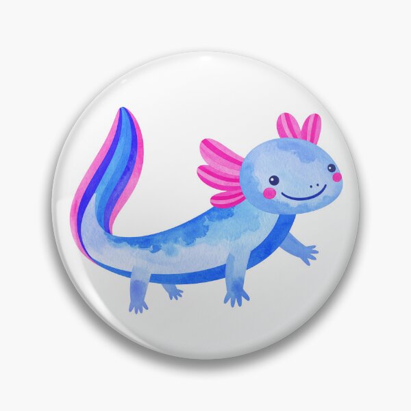 Item preview, proud bi axolotl designed and sold by venus-print.