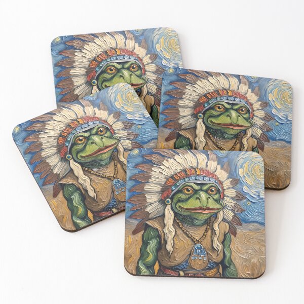 Item preview, Pepe - The Native American Evening designed and sold by DigitaledbyTailor.