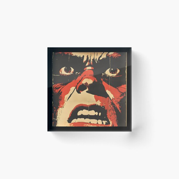 Item preview, Print0025 - DROP-FACE SLAPS - Tag it Your Way - Graffiti Tagger Blank - freaked-out mug shocks, high-impact templates for Street Artists, Taggers, Bomberz • GRAFFITI BLANKS • Tag-Ready | Art-Ready designed and sold by NoveltyVariety.