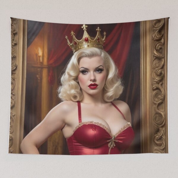 Aperçu de l'œuvre Pin-up Reine Médiévale créée et vendue par MissSaylor.