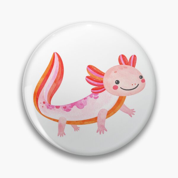 Item preview, proud lesbian axolotl designed and sold by venus-print.