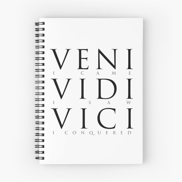 Item preview, Veni Vidi Vici (I Came I Saw I Conquered) designed and sold by Elvin Dantes.