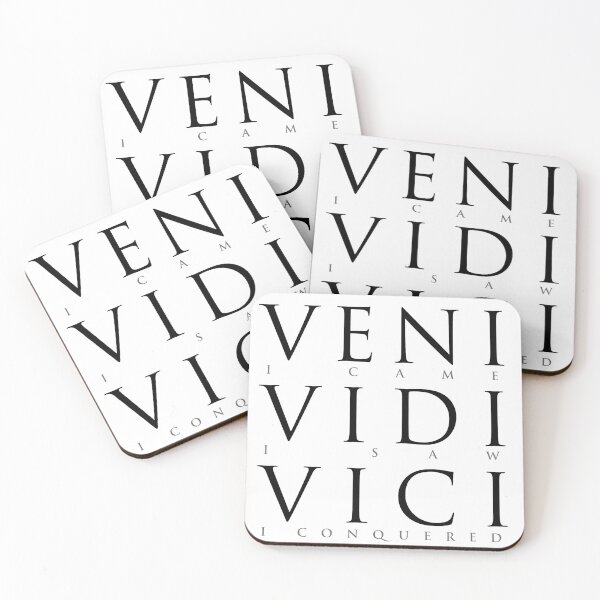 Item preview, Veni Vidi Vici (I Came I Saw I Conquered) designed and sold by Elvin Dantes.