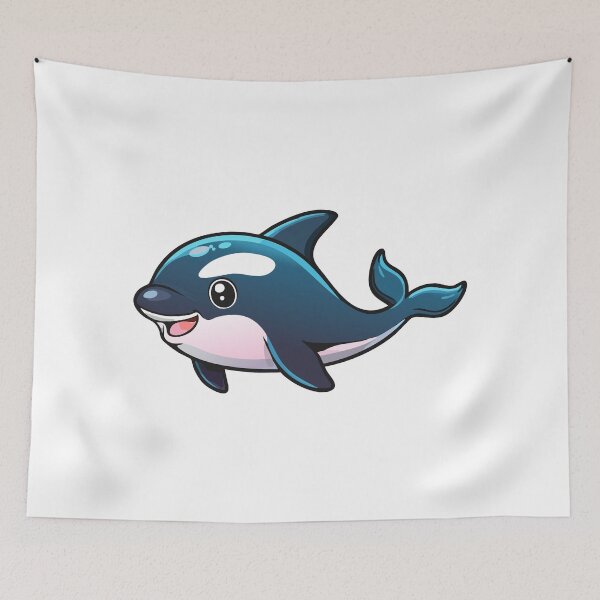 Item preview, Cute Orca (Orcinus orca) killer whale designed and sold by Danler.
