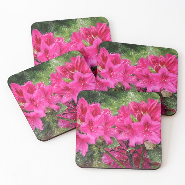 Item preview, Rhododendron Fushia Blooms designed and sold by BostonArcImage.
