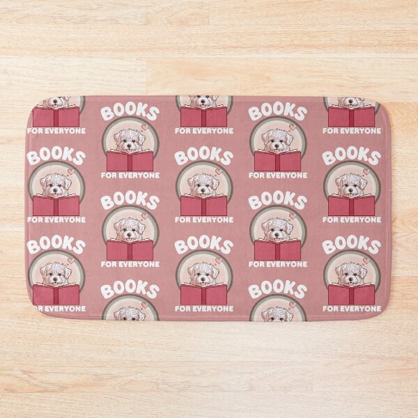 Item preview, Books are for everyone. Cute maltese puppy reading designed and sold by MySciPic.