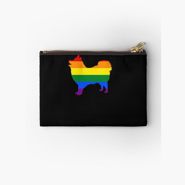Item preview, Gay Dad Gay Mom German Spitz Rainbow Flag designed and sold by KentuckyGirlTee.