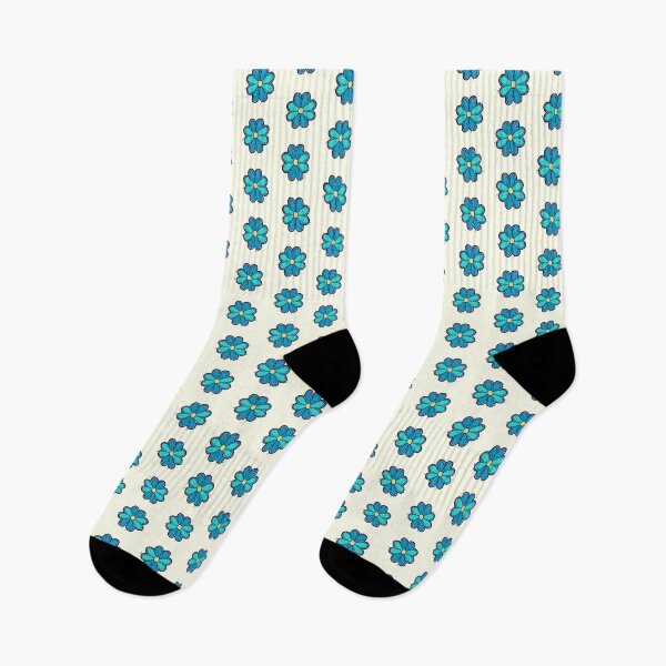 Item preview, Blue Flower Patch designed and sold by tyranicorntat.