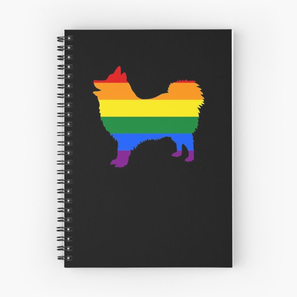 Item preview, Gay Dad Gay Mom German Spitz Rainbow Flag designed and sold by KentuckyGirlTee.