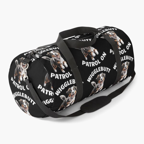 Item preview, Wigglebutt Patrol On. Australian shepherd puppy designed and sold by MySciPic.