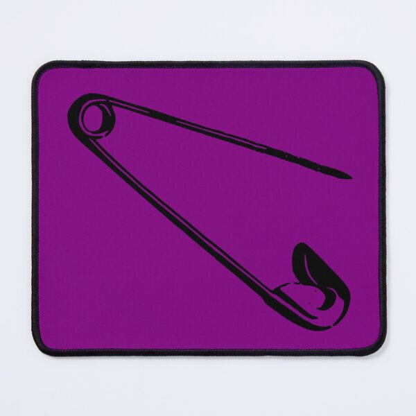 Item preview, Safety Pin - Purple designed and sold by destelloacido.