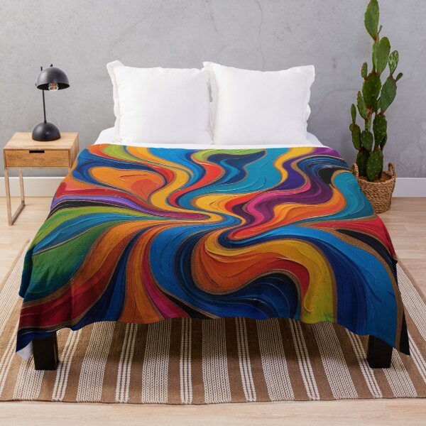 Item preview, Abstract Rainbow Silk designed and sold by AlinaSCorner.