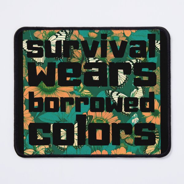 Item preview, Survival wears borrowed colors. Mimicry in Butterflies (green) designed and sold by MySciPic.