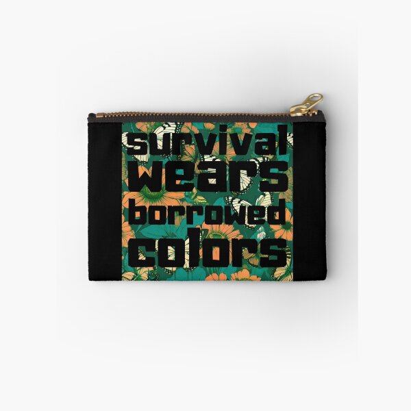 Item preview, Survival wears borrowed colors. Mimicry in Butterflies (green) designed and sold by MySciPic.