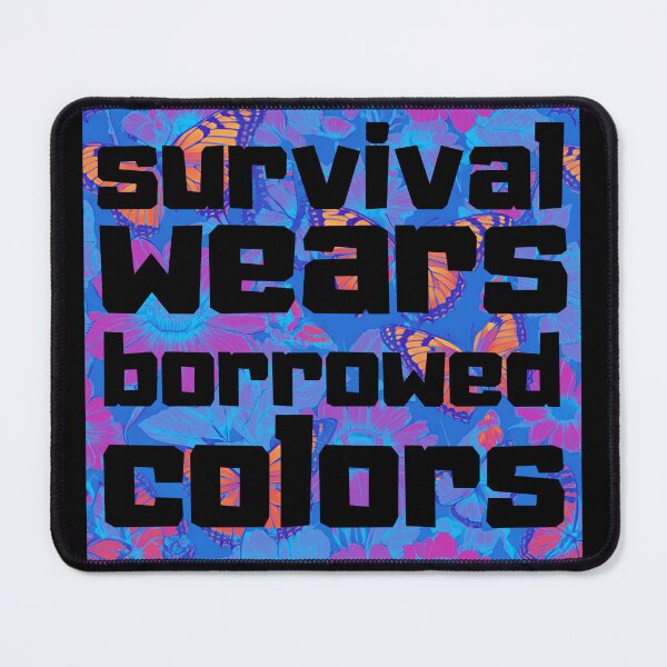 Item preview, Survival wears borrowed colors. Mimicry in Butterflies (blue) designed and sold by MySciPic.