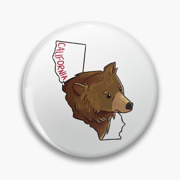 Item preview, California State Mammal - California Grizzly Bear designed and sold by littlealiart.
