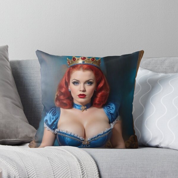 Item preview, Medieval Queen Red Head Pin Up designed and sold by MissSaylor.