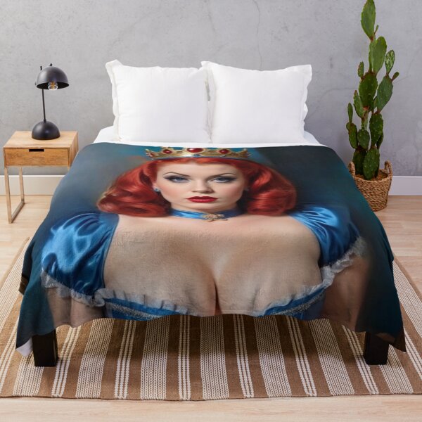 Item preview, Medieval Queen Red Head Pin Up designed and sold by MissSaylor.