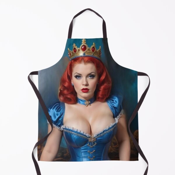 Item preview, Medieval Queen Red Head Pin Up designed and sold by MissSaylor.