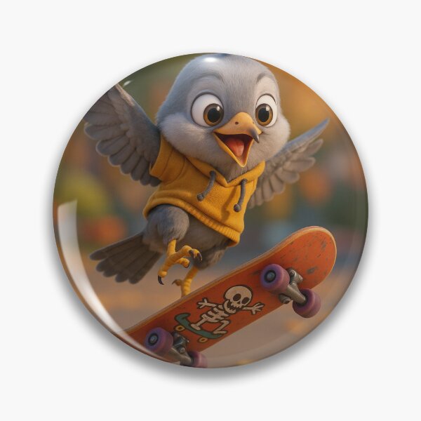 Item preview, Skater Cuckoo designed and sold by Sillytoe.