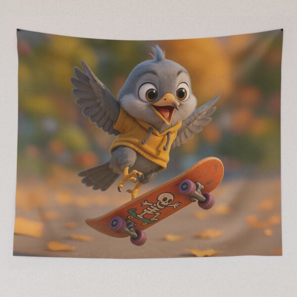Item preview, Skater Cuckoo designed and sold by Sillytoe.