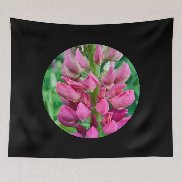 Item preview, Pink Lupine Bloom – Nature’s Symmetry Through the Lens designed and sold by GusiaTreasures.