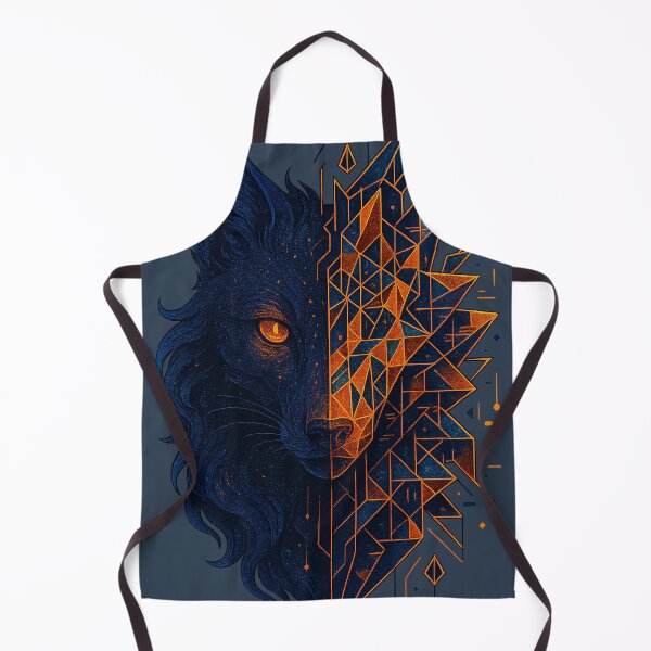 Item preview, Cyber Spirit Fox – Surreal Geometric Animal Art | Glitch Neon Cosmic Design designed and sold by TrendznHitz.