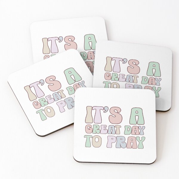 Item preview, It’s A Great Day To Pray Retro Groovy Christian – Vintage Faith Quote  designed and sold by stylishdzign.