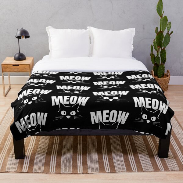 Item preview, Meow. Staring kitten silhouette designed and sold by MySciPic.