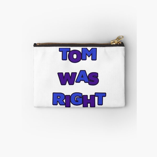 Item preview, TOM WAS RIGHT – Bold Statement Design | Mystery & Truth Graphic designed and sold by azersan.