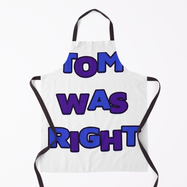 Item preview, TOM WAS RIGHT – Bold Statement Design | Mystery & Truth Graphic designed and sold by azersan.
