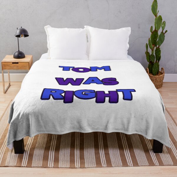 Item preview, TOM WAS RIGHT – Bold Statement Design | Mystery & Truth Graphic designed and sold by azersan.