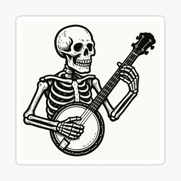 Item preview, The Banjo Player by Lola Blue designed and sold by Lola Blue.