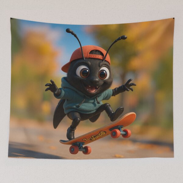 Item preview, Skater Devil’s Coach Horse Beetle designed and sold by Sillytoe.