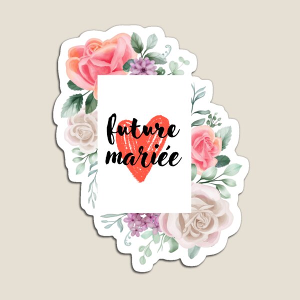 Aperçu de l'œuvre Future Mariée – Cadeau EVJF & Fiancée Stylée créée et vendue par kablon art ⭐⭐⭐⭐.