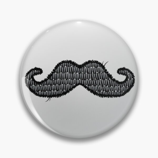 Item preview, Mustache Patch designed and sold by tyranicorntat.