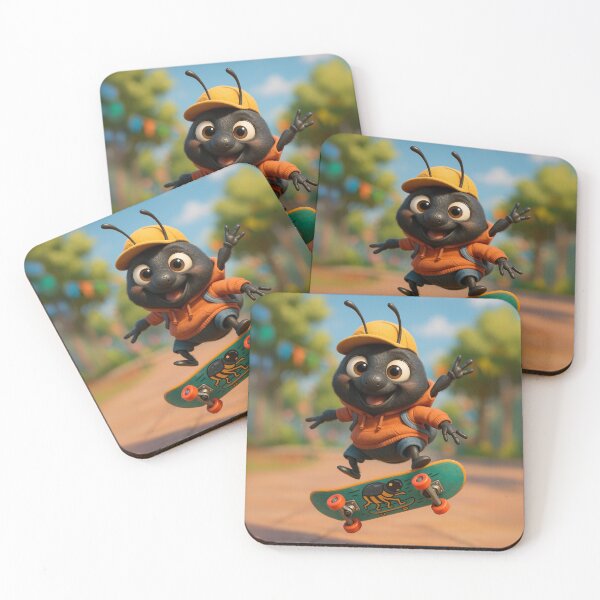 Item preview, Skater Dung Beetle designed and sold by Sillytoe.