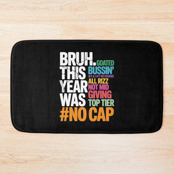 Item preview, Bruh This Year Was Goated designed and sold by AniArtPL.