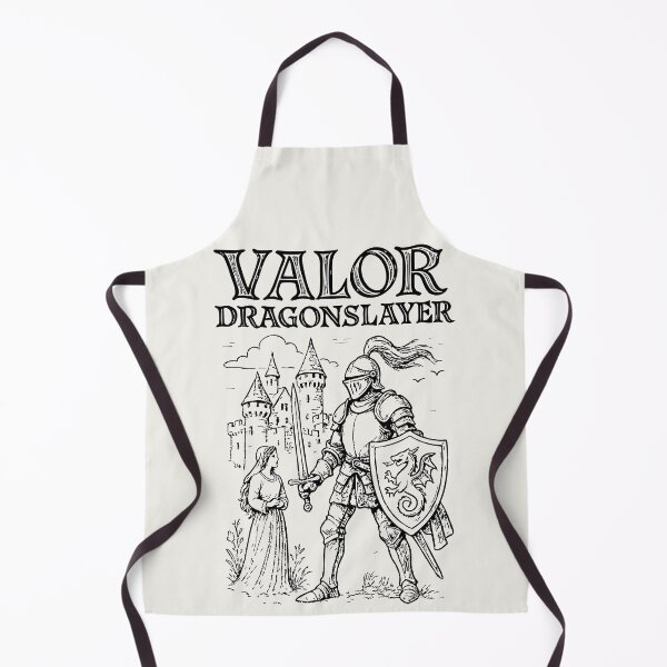 Item preview, Valor Dragonslayer – Knight and Princess designed and sold by SteadyRolling.