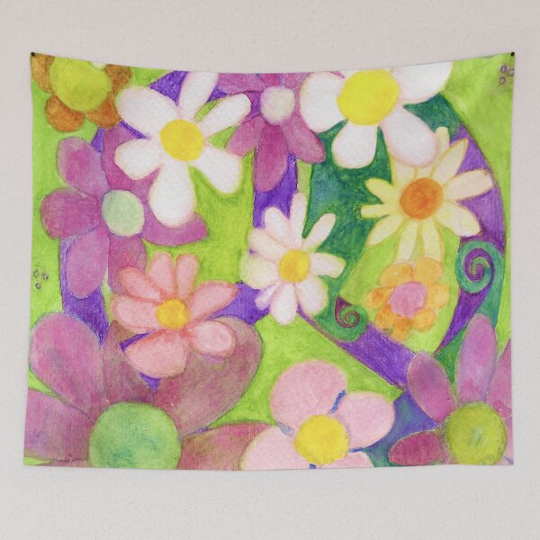 Item preview, Peace Flower Power designed and sold by covetedcove.