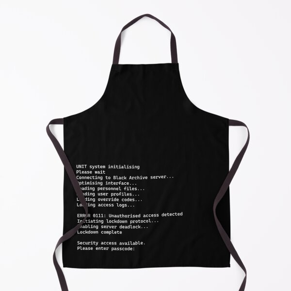 Item preview, Please enter passcode: designed and sold by UEAGeekSoc.