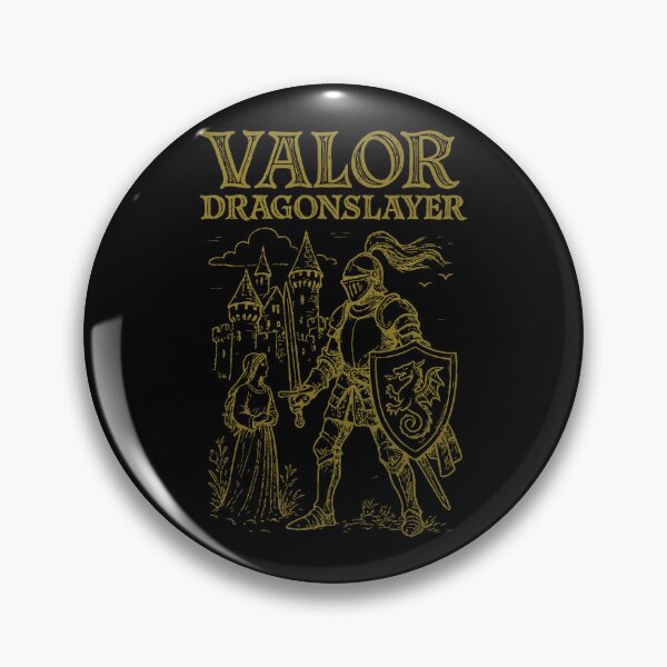 Artikelvorschau, Valor Dragonslayer – Goldene Ritterszene entworfen und verkauft von SteadyRolling.