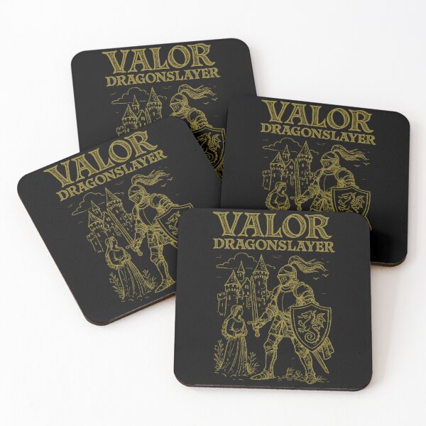 Item preview, Valor Dragonslayer – Golden Knight Scene designed and sold by SteadyRolling.