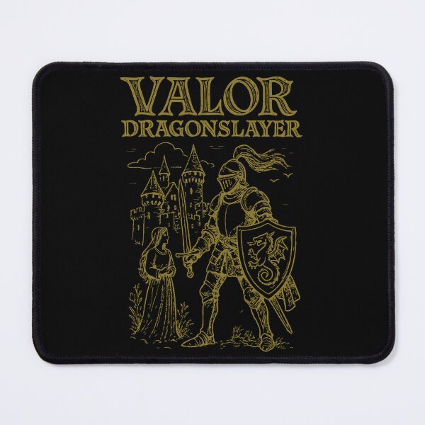 Item preview, Valor Dragonslayer – Golden Knight Scene designed and sold by SteadyRolling.