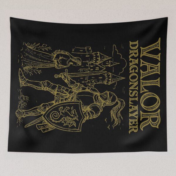 Item preview, Valor Dragonslayer – Golden Knight Scene designed and sold by SteadyRolling.